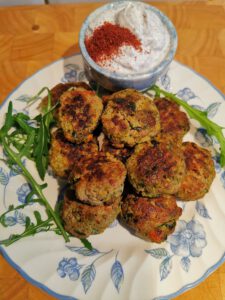 Lamsgehaktballetje met pistachenootjes