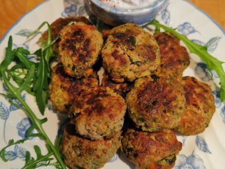 Lamsgehaktballetje met pistachenootjes