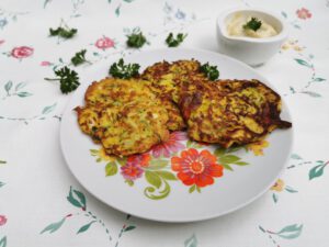 Hartige courgettepannekoekjes