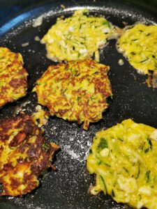 Hartige courgettepannenkoekjes