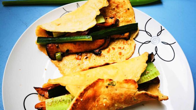 Bierpannenkoeken met duinvoetjes 3 Bierpannenkoeken met duinvoetjes