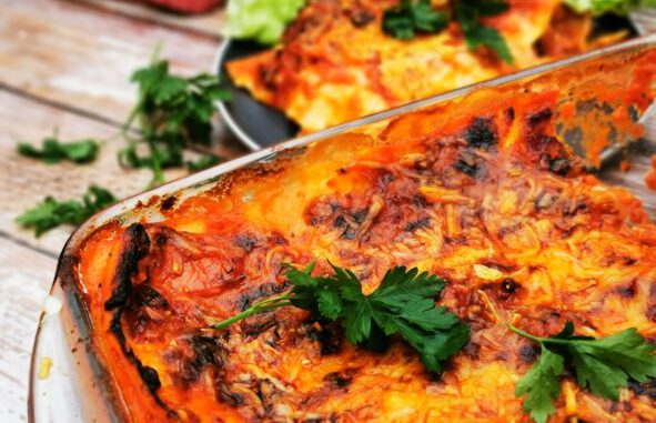 Lasagne met veel kaas Lasagne met veel kaas